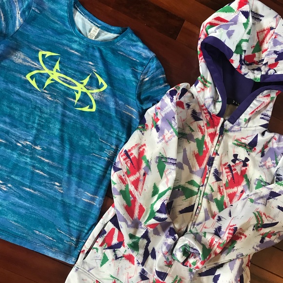 under armour hooded fishing shirts